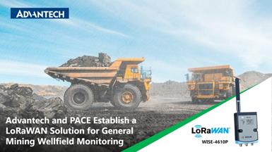 Advantech and PACE Establish a LoRaWAN Solution for General Mining Wellfield Monitoring